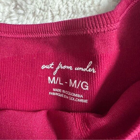 Out From Under | Maroon Camilla Seamless Bustier | Size Medium, Large - Picture 5 of 9